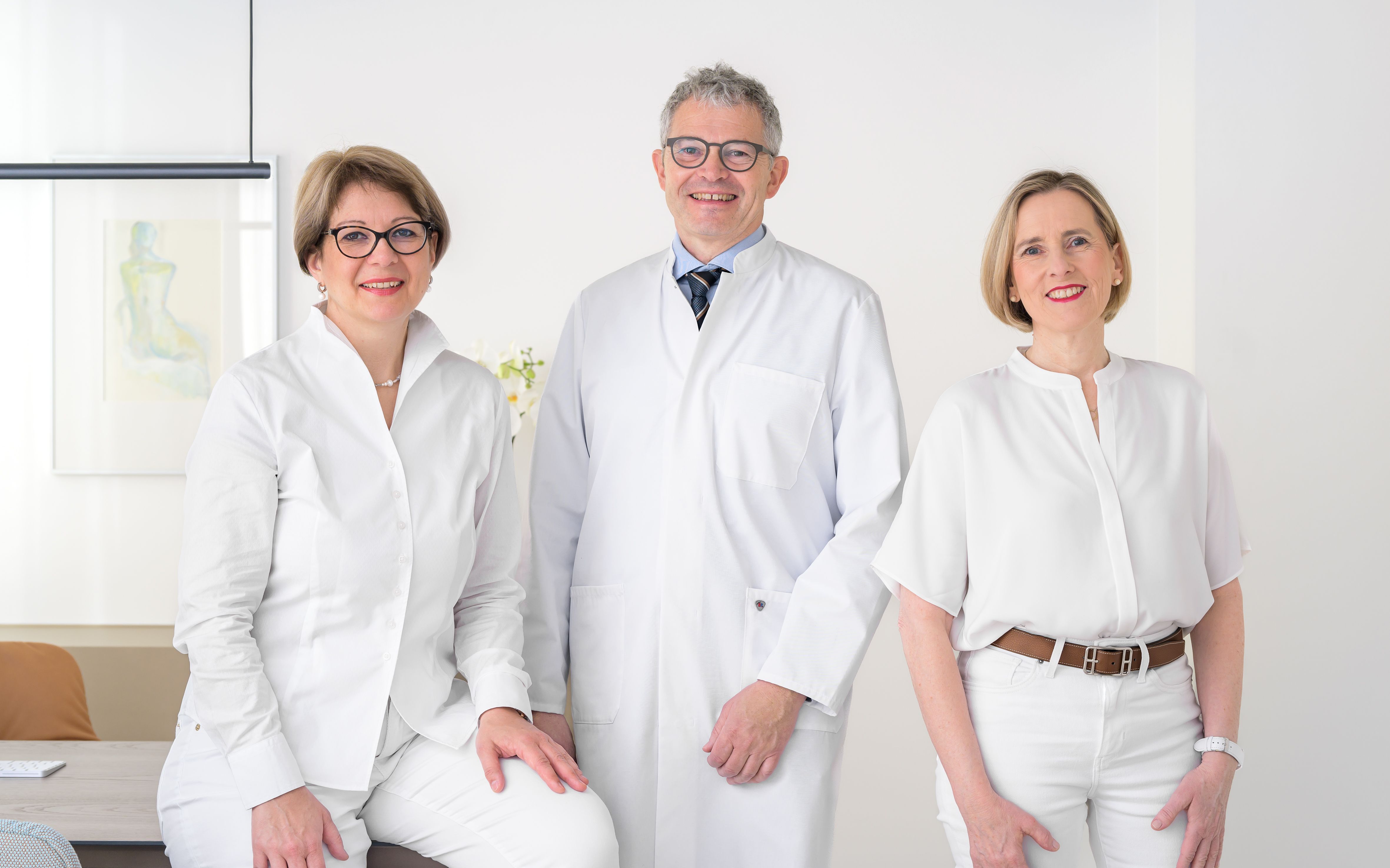 Dr. med. Irena Zivanovic-Benedetto, Prof. Dr. med. Volker Viereck und Dr. med. Nicole Viereck